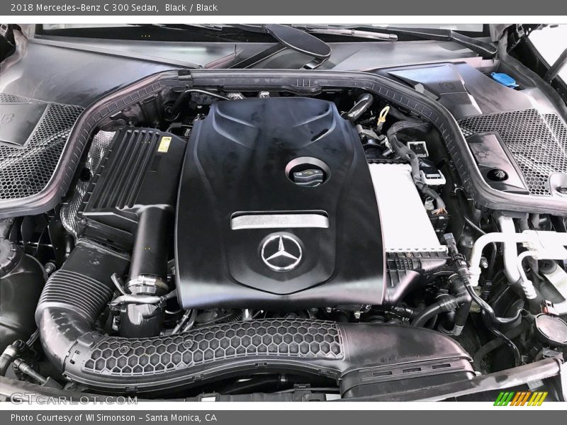 Black / Black 2018 Mercedes-Benz C 300 Sedan