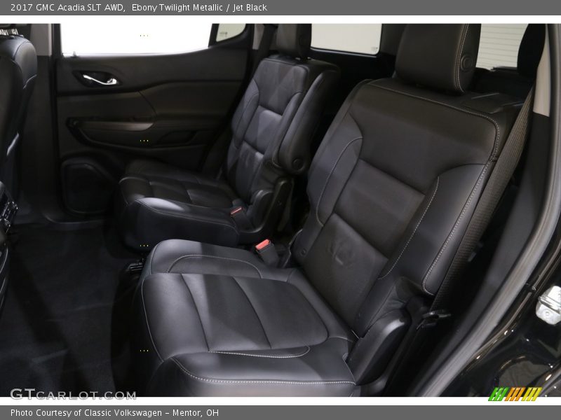 Ebony Twilight Metallic / Jet Black 2017 GMC Acadia SLT AWD