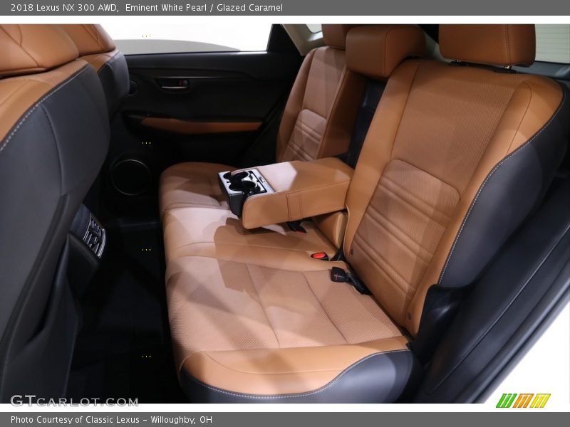 Eminent White Pearl / Glazed Caramel 2018 Lexus NX 300 AWD