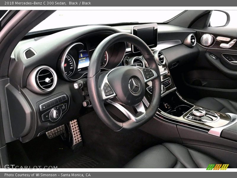 Black / Black 2018 Mercedes-Benz C 300 Sedan