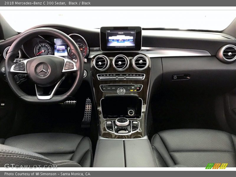 Black / Black 2018 Mercedes-Benz C 300 Sedan