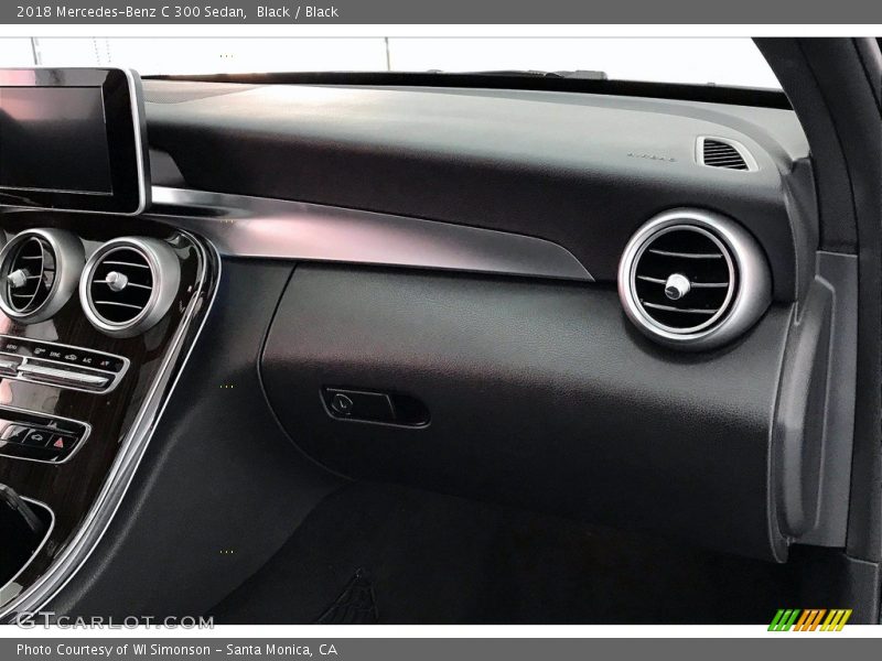 Black / Black 2018 Mercedes-Benz C 300 Sedan