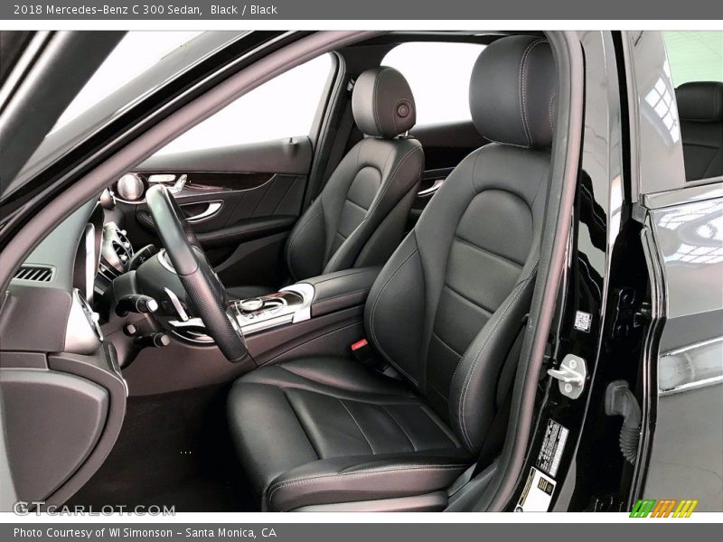 Front Seat of 2018 C 300 Sedan