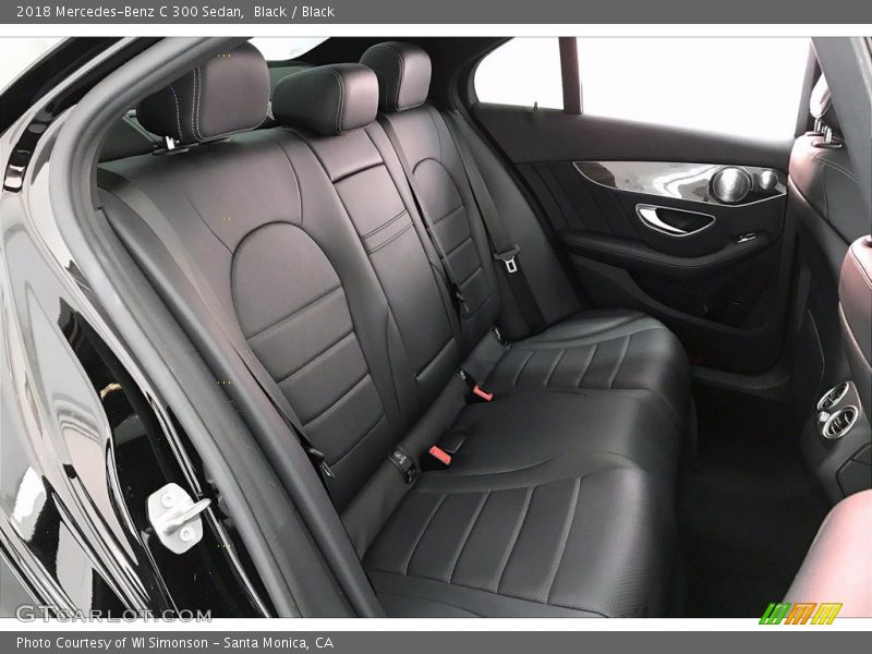 Black / Black 2018 Mercedes-Benz C 300 Sedan
