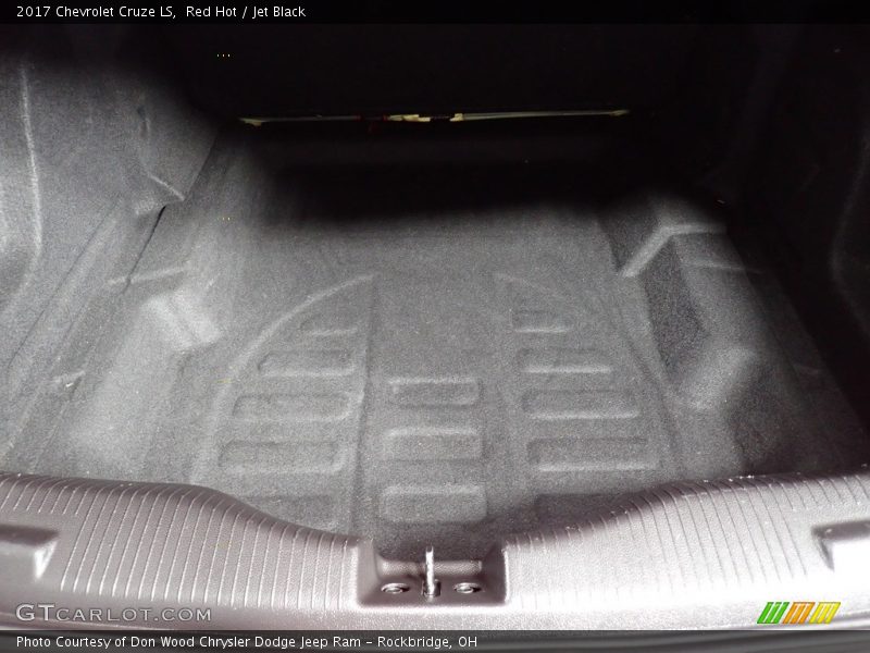 Red Hot / Jet Black 2017 Chevrolet Cruze LS