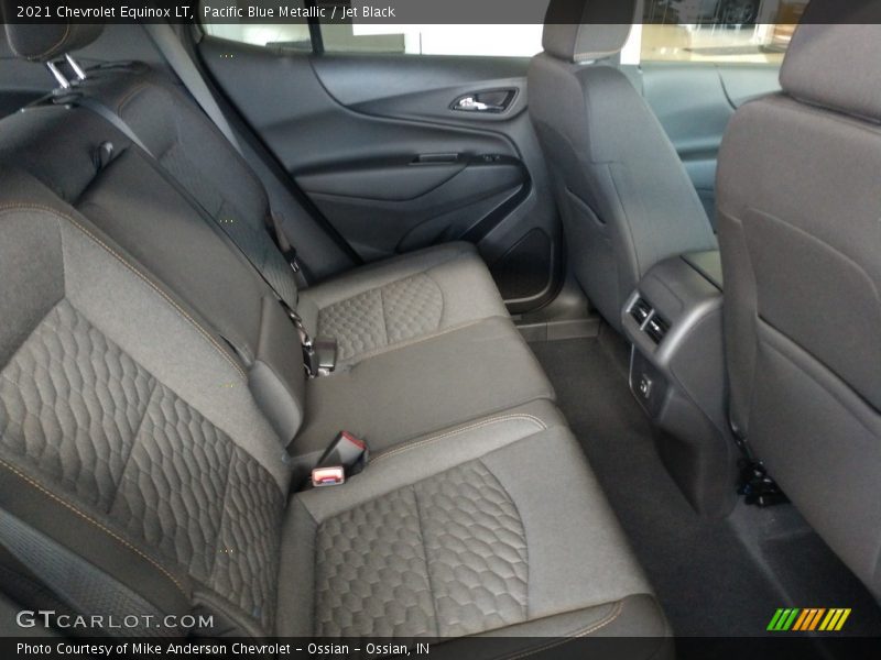 Pacific Blue Metallic / Jet Black 2021 Chevrolet Equinox LT