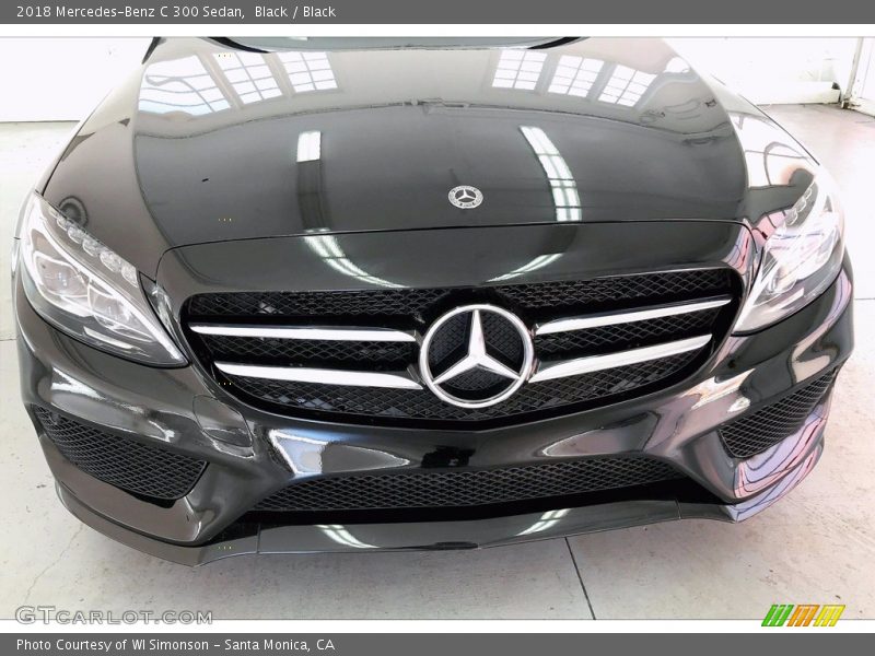 Black / Black 2018 Mercedes-Benz C 300 Sedan