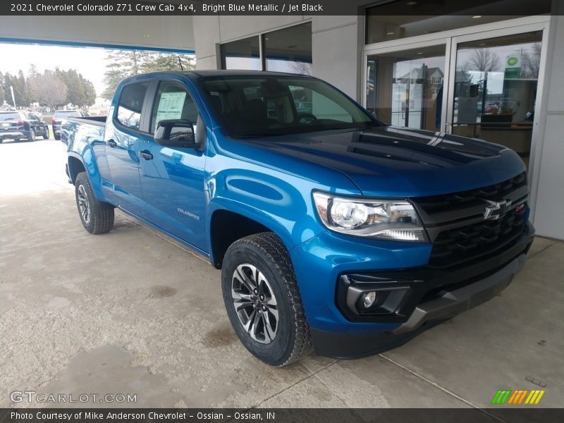 Front 3/4 View of 2021 Colorado Z71 Crew Cab 4x4
