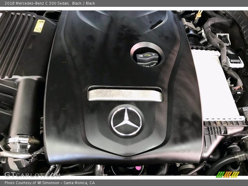 Black / Black 2018 Mercedes-Benz C 300 Sedan