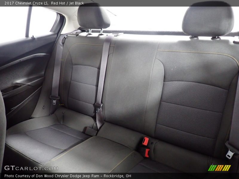 Red Hot / Jet Black 2017 Chevrolet Cruze LS