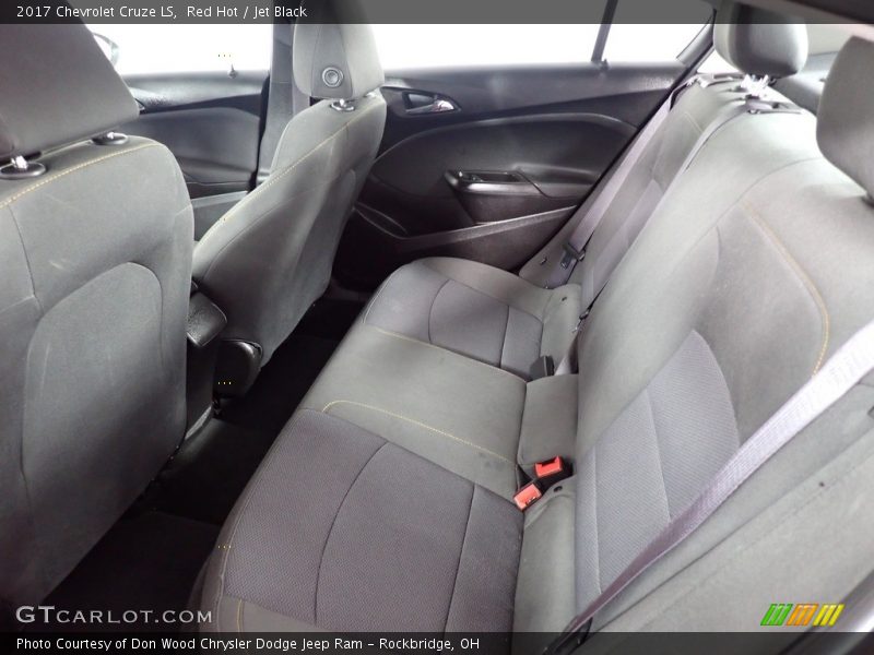 Red Hot / Jet Black 2017 Chevrolet Cruze LS