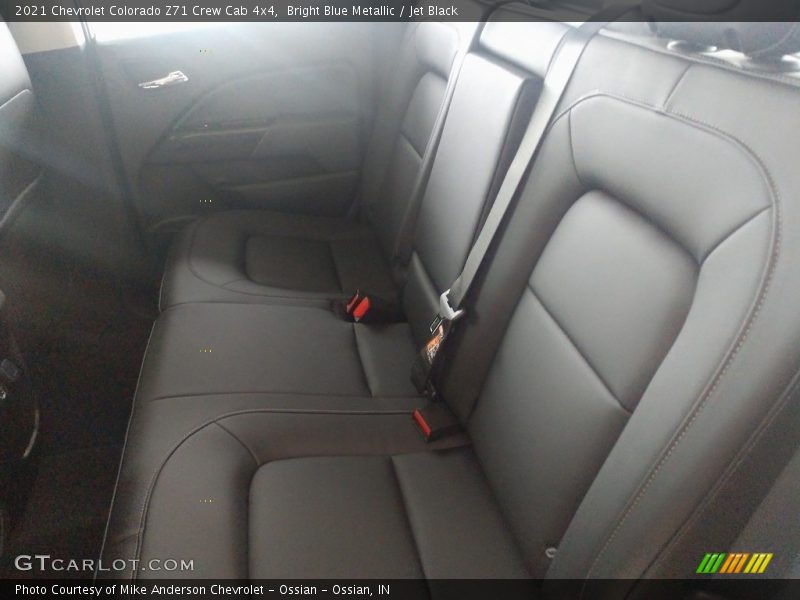 Bright Blue Metallic / Jet Black 2021 Chevrolet Colorado Z71 Crew Cab 4x4