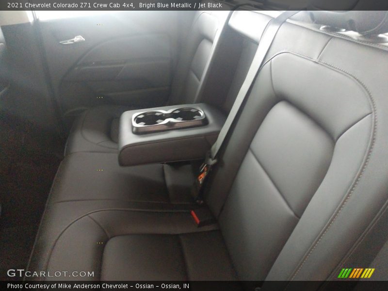 Bright Blue Metallic / Jet Black 2021 Chevrolet Colorado Z71 Crew Cab 4x4