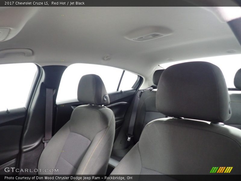 Red Hot / Jet Black 2017 Chevrolet Cruze LS