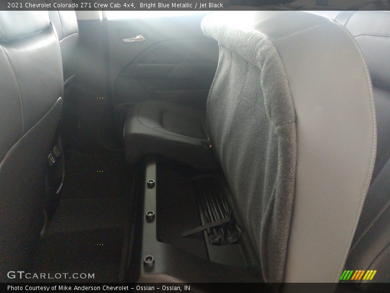 Bright Blue Metallic / Jet Black 2021 Chevrolet Colorado Z71 Crew Cab 4x4