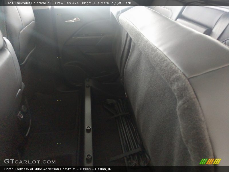 Bright Blue Metallic / Jet Black 2021 Chevrolet Colorado Z71 Crew Cab 4x4