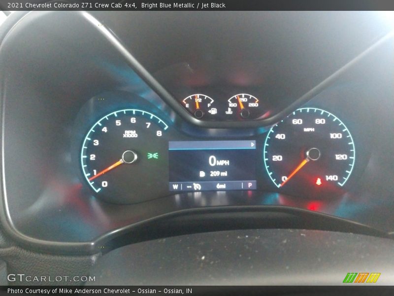  2021 Colorado Z71 Crew Cab 4x4 Z71 Crew Cab 4x4 Gauges