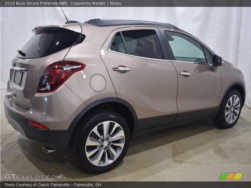 Coppertino Metallic / Ebony 2019 Buick Encore Preferred AWD