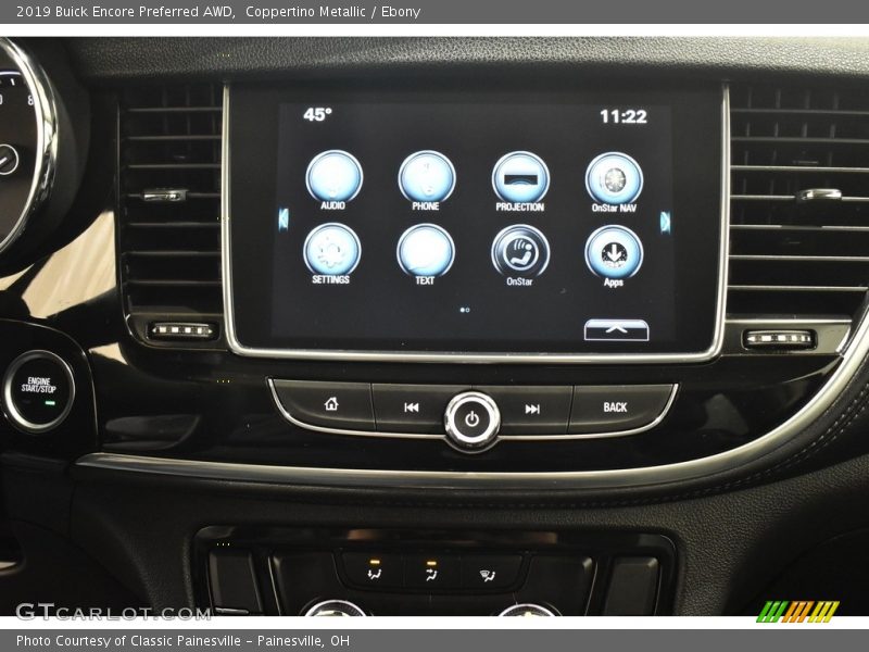 Coppertino Metallic / Ebony 2019 Buick Encore Preferred AWD