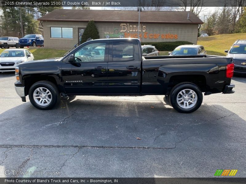 Black / Jet Black 2015 Chevrolet Silverado 1500 LT Double Cab