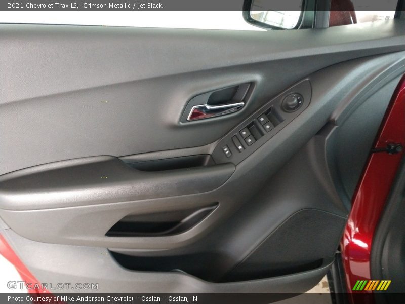 Crimson Metallic / Jet Black 2021 Chevrolet Trax LS