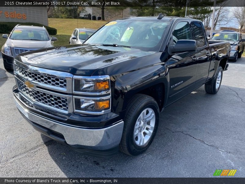 Black / Jet Black 2015 Chevrolet Silverado 1500 LT Double Cab