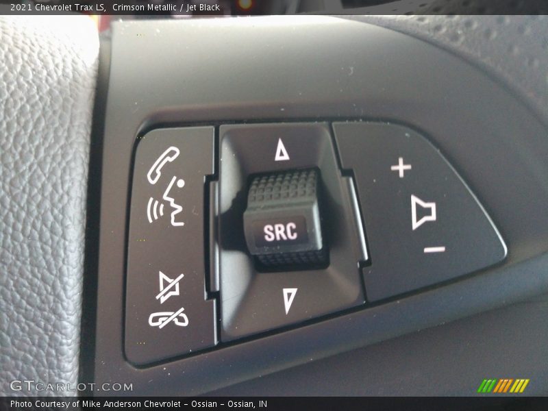 Crimson Metallic / Jet Black 2021 Chevrolet Trax LS