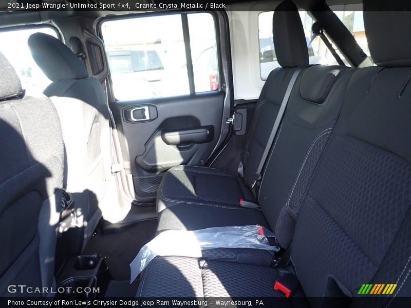 Granite Crystal Metallic / Black 2021 Jeep Wrangler Unlimited Sport 4x4