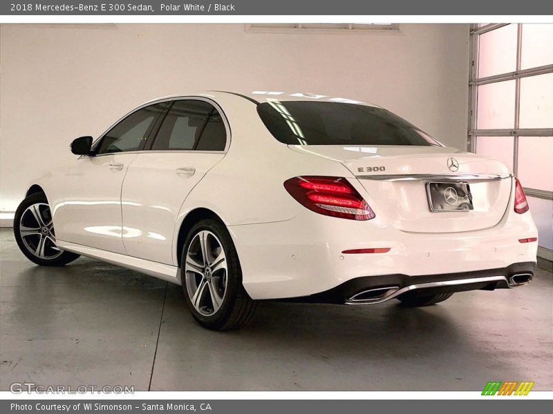 Polar White / Black 2018 Mercedes-Benz E 300 Sedan