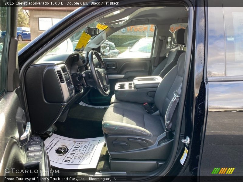 Black / Jet Black 2015 Chevrolet Silverado 1500 LT Double Cab