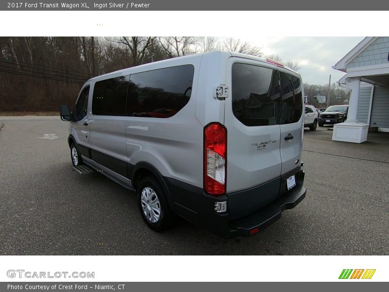 Ingot Silver / Pewter 2017 Ford Transit Wagon XL
