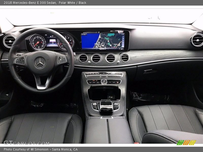 Polar White / Black 2018 Mercedes-Benz E 300 Sedan