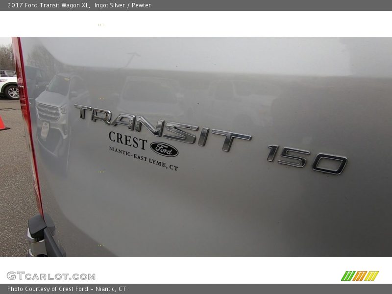 Ingot Silver / Pewter 2017 Ford Transit Wagon XL