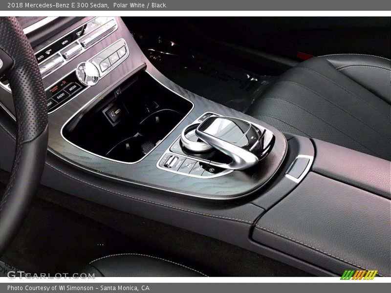 Polar White / Black 2018 Mercedes-Benz E 300 Sedan