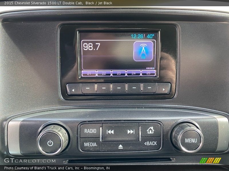 Black / Jet Black 2015 Chevrolet Silverado 1500 LT Double Cab