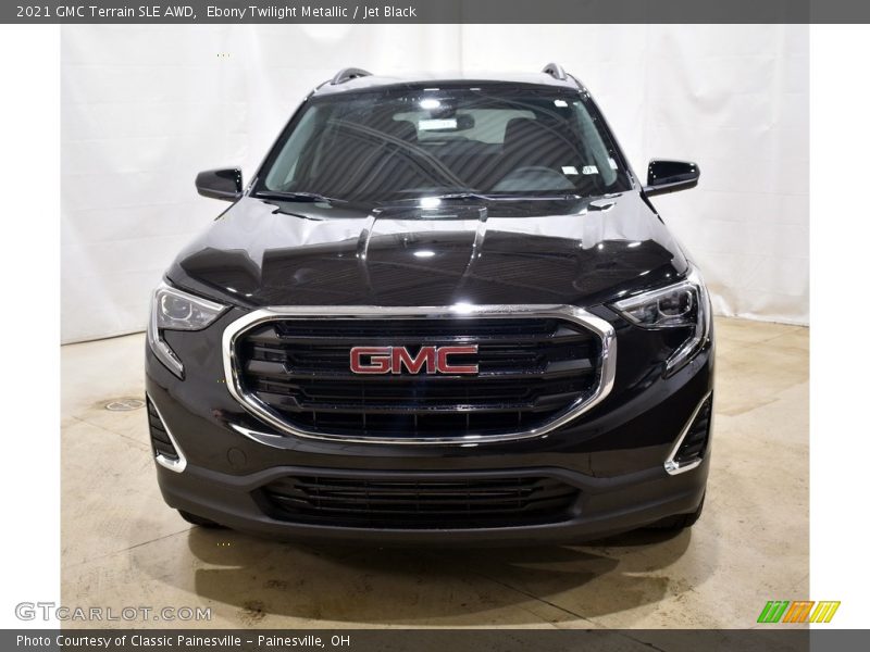 Ebony Twilight Metallic / Jet Black 2021 GMC Terrain SLE AWD
