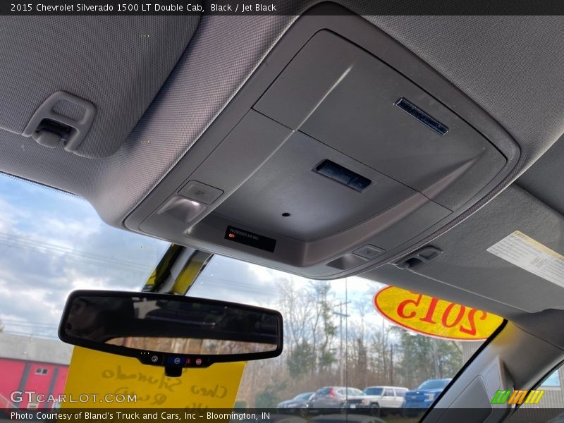 Black / Jet Black 2015 Chevrolet Silverado 1500 LT Double Cab