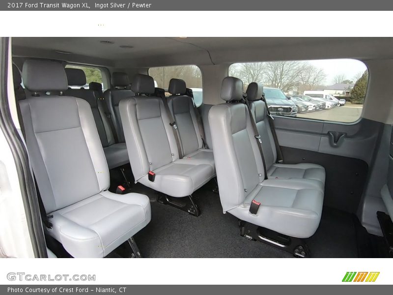 Rear Seat of 2017 Transit Wagon XL