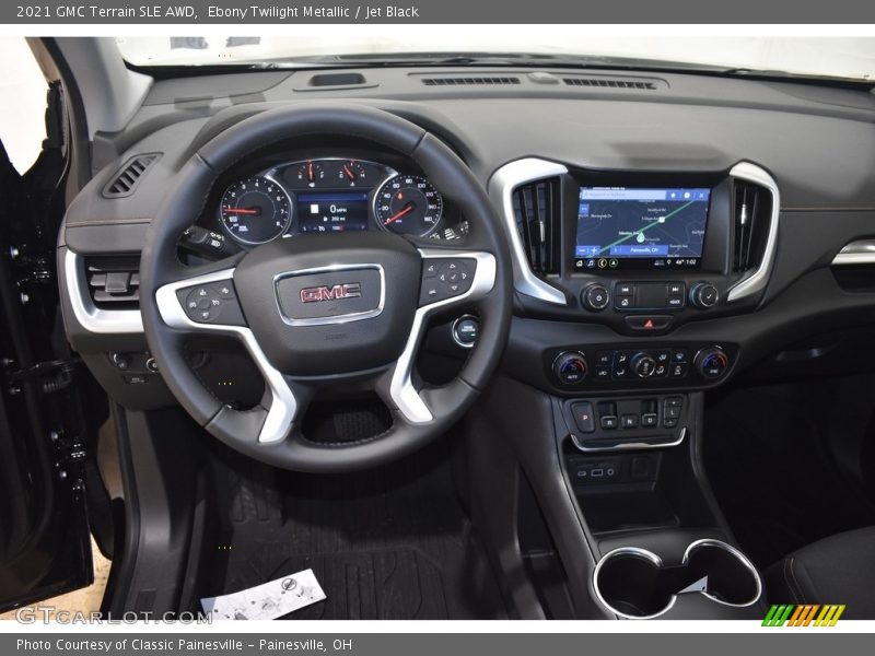 Ebony Twilight Metallic / Jet Black 2021 GMC Terrain SLE AWD