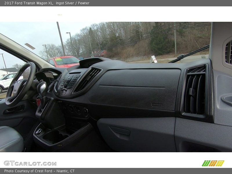 Ingot Silver / Pewter 2017 Ford Transit Wagon XL
