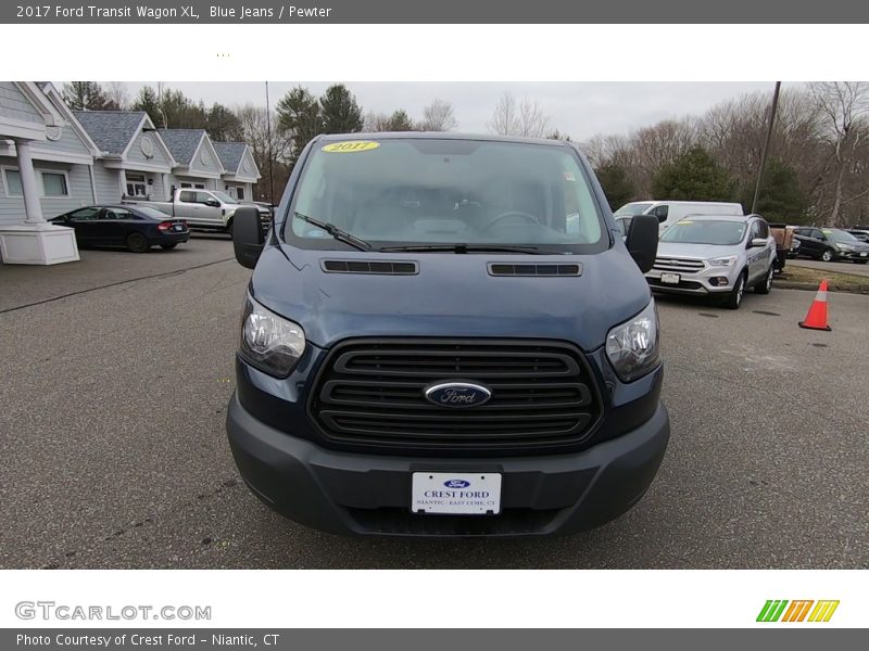 Blue Jeans / Pewter 2017 Ford Transit Wagon XL