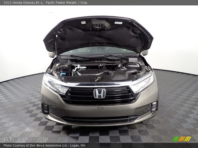 Pacific Pewter Metallic / Gray 2021 Honda Odyssey EX-L