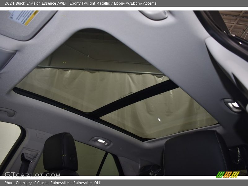 Sunroof of 2021 Envision Essence AWD