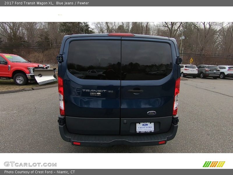 Blue Jeans / Pewter 2017 Ford Transit Wagon XL