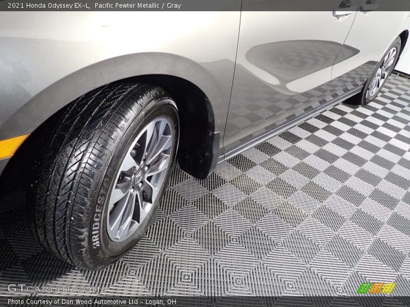 Pacific Pewter Metallic / Gray 2021 Honda Odyssey EX-L