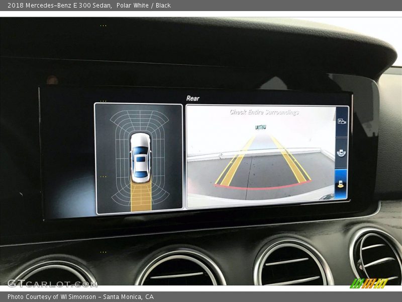 Polar White / Black 2018 Mercedes-Benz E 300 Sedan