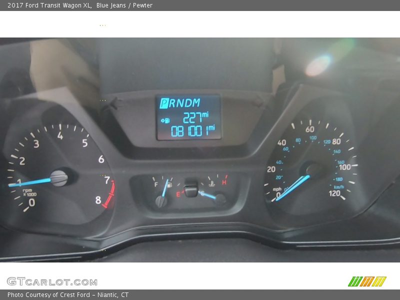  2017 Transit Wagon XL Wagon XL Gauges
