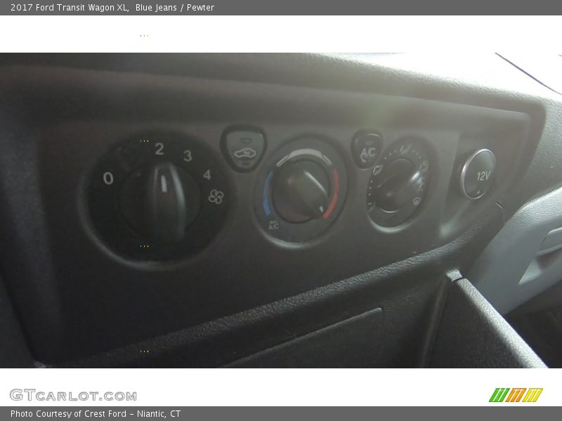 Blue Jeans / Pewter 2017 Ford Transit Wagon XL