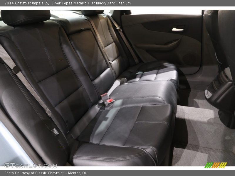 Silver Topaz Metallic / Jet Black/Dark Titanium 2014 Chevrolet Impala LS
