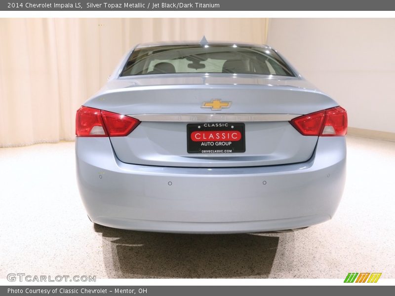 Silver Topaz Metallic / Jet Black/Dark Titanium 2014 Chevrolet Impala LS